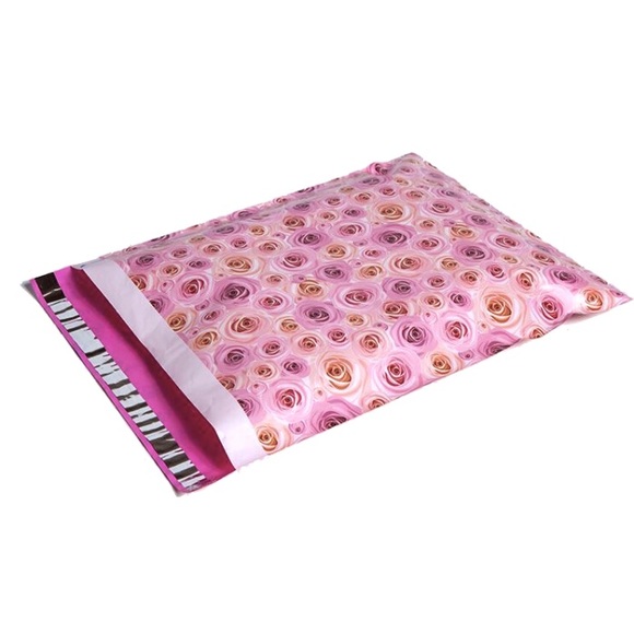 Roses 🌹 Poly Mailers 14x17 Pack of 25 - Picture 3 of 4